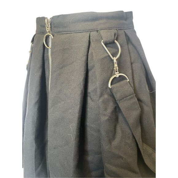 Hot Topic Goth Skirt Bondage Mini Size M - Picture 4 of 5